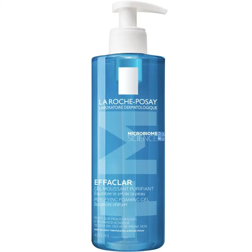 La Roche-Posay Effaclar Acne Foaming Cleansing Gel for Oily and Acne Prone Skin 400ml 