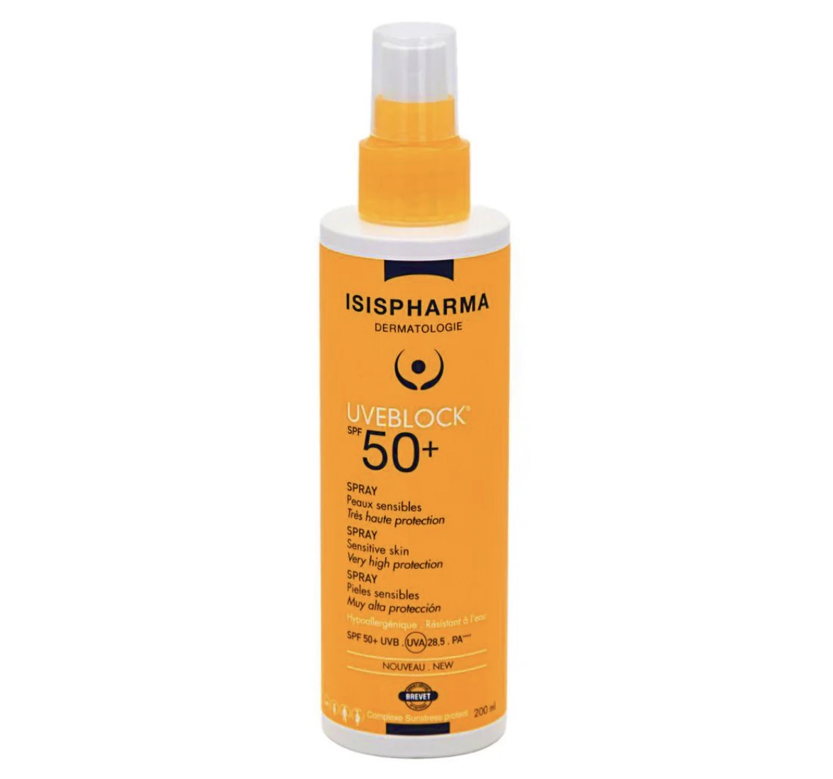 Isispharma Uveblock Spf50 Spray Sun Screen 200Ml