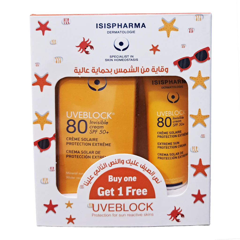 ISIS Pharma Uveblock SPF80 Invisible Offer