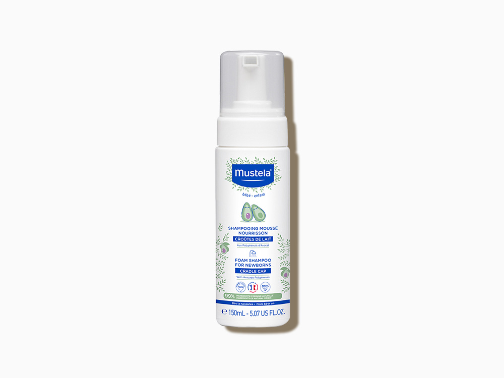 MUSTELA SHAMPOO FOAM FOR NEWBORNS (150G]