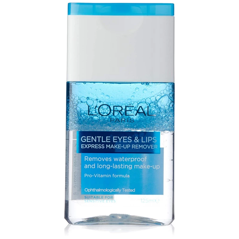 L'Oreal Paris Waterproof Makeup Remover Sensitive Skin and Eyes 125ml Gentle Formula Cleanser