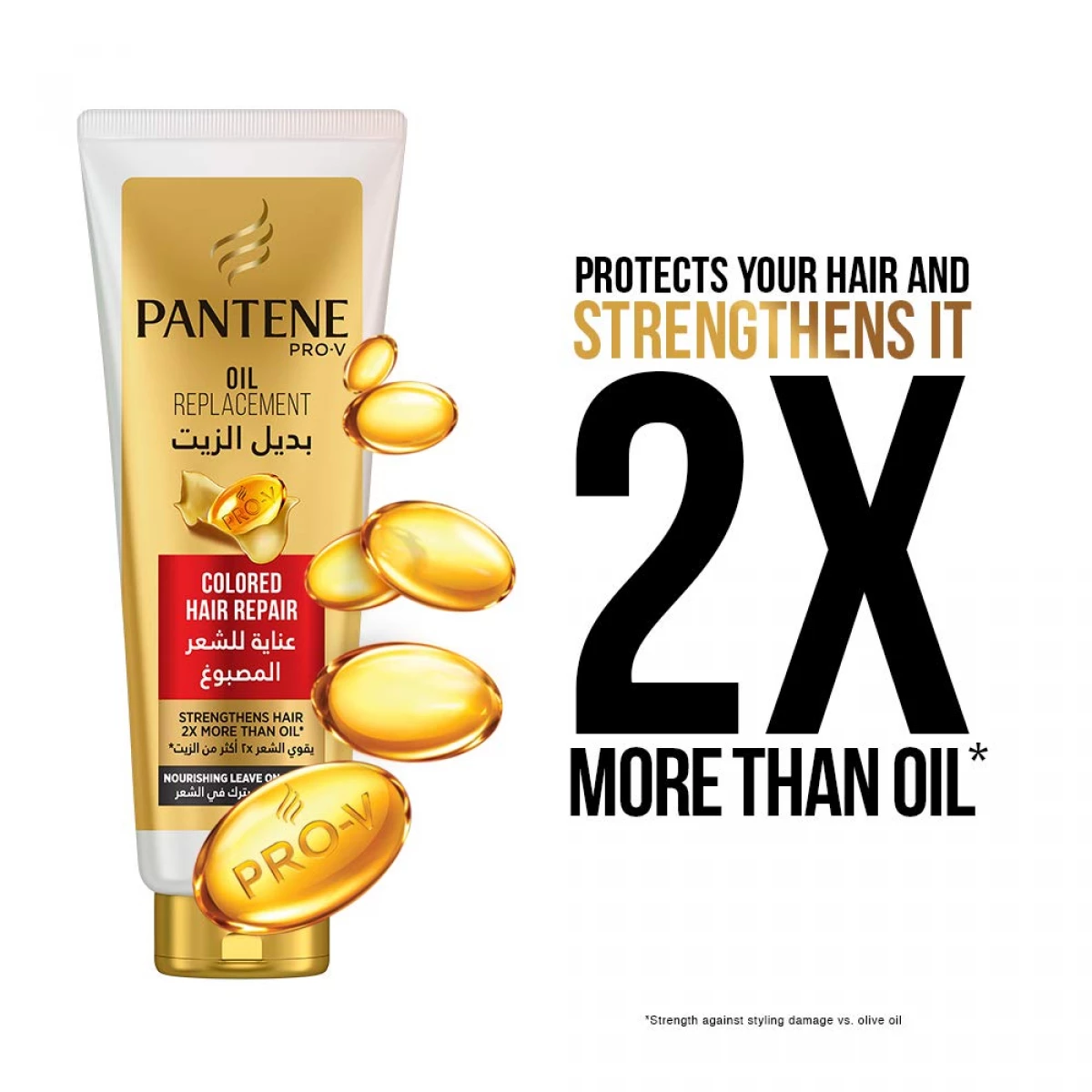 Pantene Pro-V Colored Hair Repair Oil Replacement, 350 ml