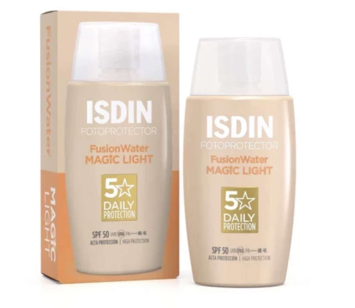 Isdin Fusion Water Magic SPF50 Light Tinted Sunscreen 50ml 