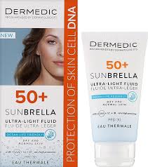 Ultra-light SPF 50+ fluid dry and normal skin, 40 ml