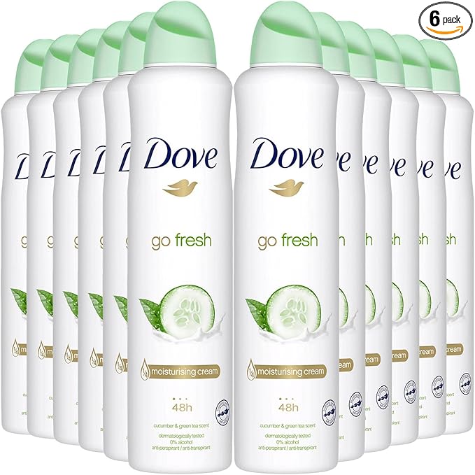 DOVE GO FRESH CUCUMBER&GREEN TEA SPRAY 250ML