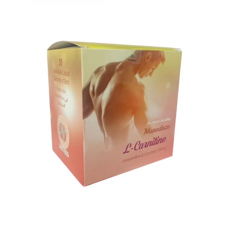  Monodoze L-Carnitine 1000mg Drinkable Sachets 30 Pcs