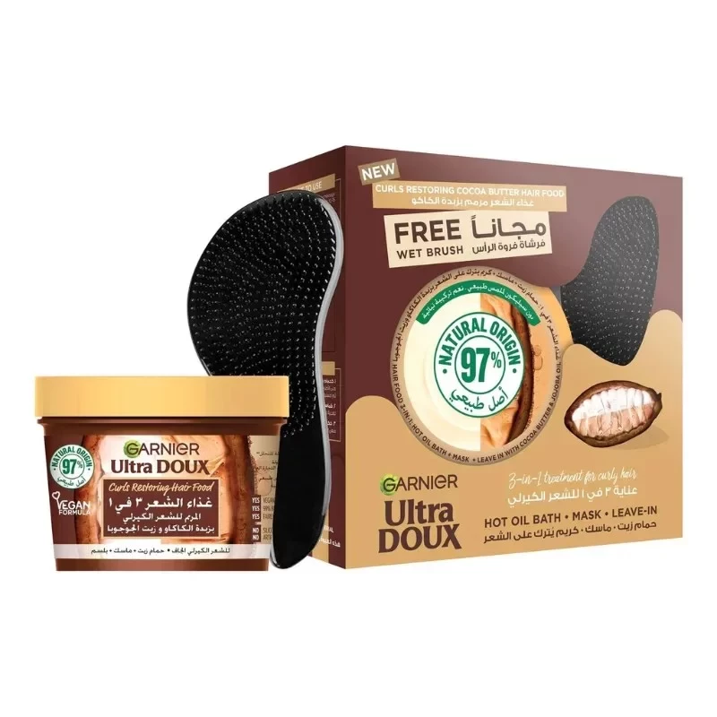Garnier Ultra Doux Coconut Macadamia Hair Food Mask 390ml, Smoothing Treatment for Frizzy Hair product thumbnail 2