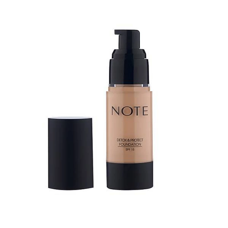 Note Cosmetique Detox and Protect Foundation - 04 Sand