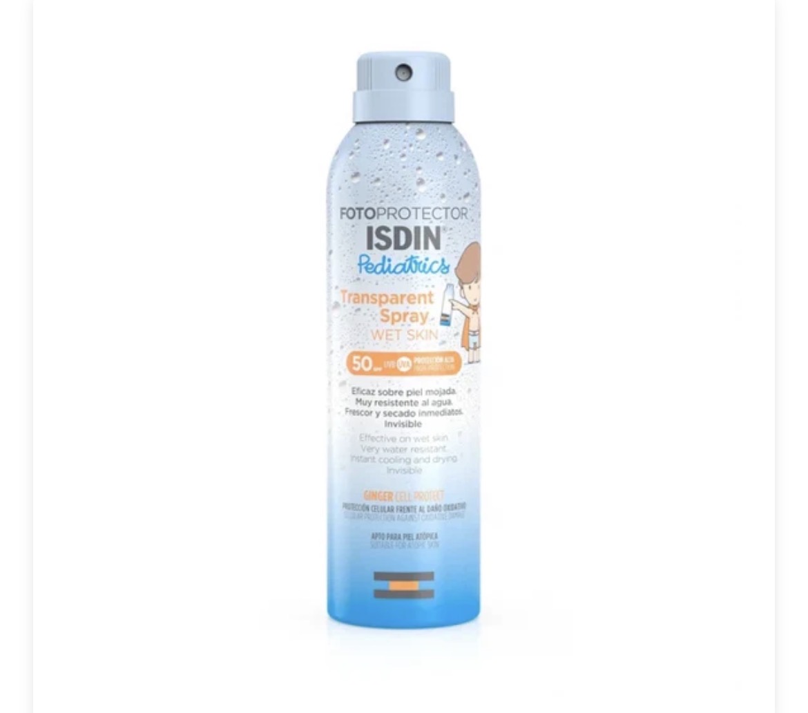 ISDIN Transparent Spray Wet Skin SPF50+ 250ML