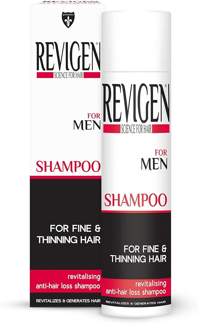 Shampoo for Men, Revitalizing anti-hair loss shampoo for fine and thinning hair, 250 mL