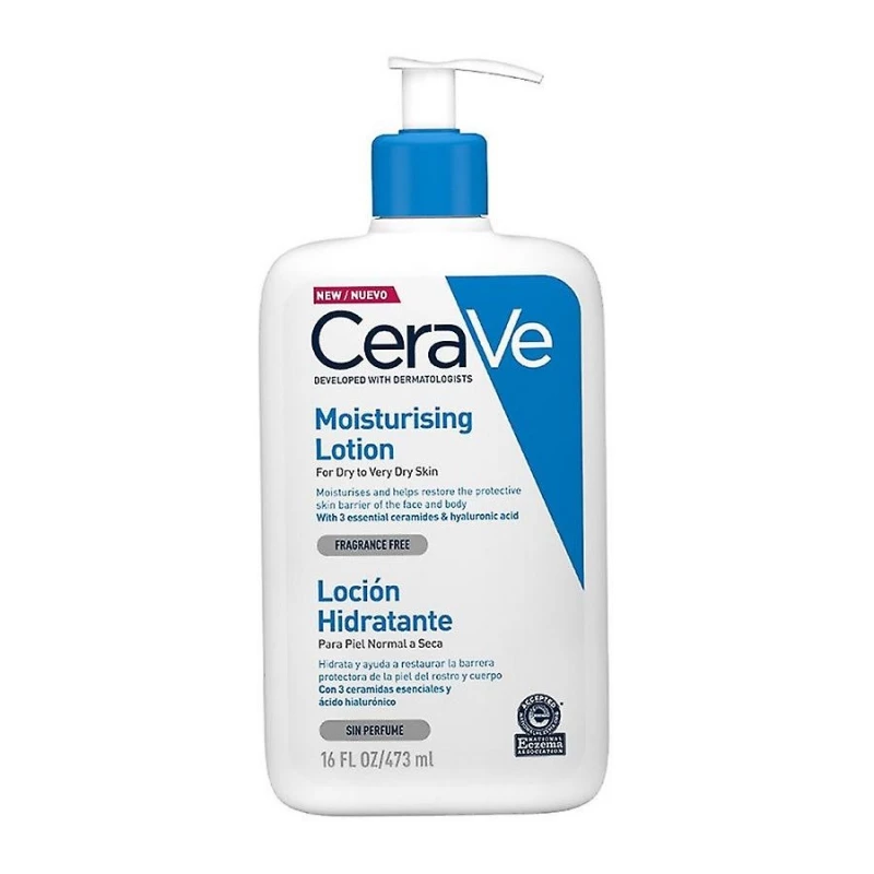 CeraVe Moisturizing Lotion For Dry To Very Dry Skin With Hyaluronic Acid 473ml product thumbnail 2