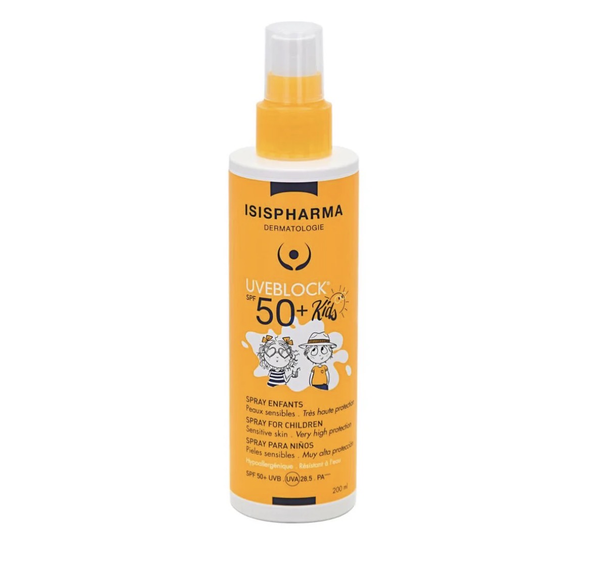 Isis Pharma Uveblock Spf50 Spray  Kids 200MI
