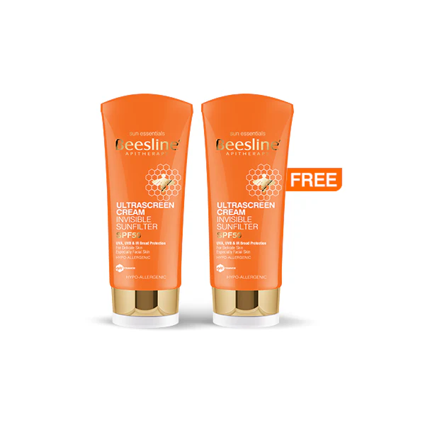 Beesline Ultrascreen Cream Invisible Sunfilter Spf50 Offer 60ml