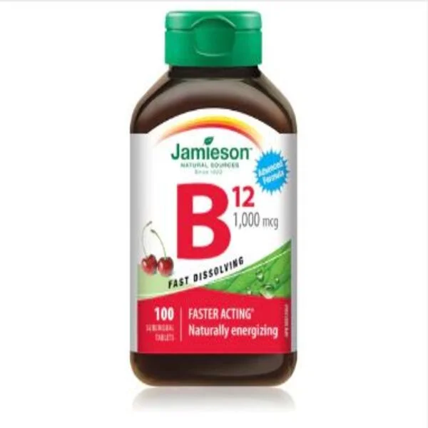 Jamieson Vitamin B12 100Mcg 100Tab