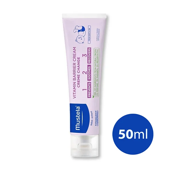 Mustela Vitamin Barrier Cream 50Ml