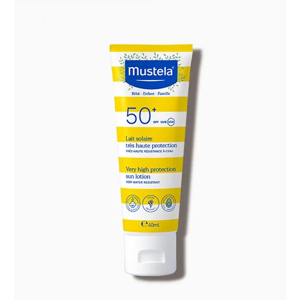 Mustela Very High Protection Sun Lotion Spf 50+, 40Ml