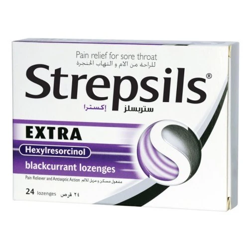 strepsils extra 24 tab for sore throat 