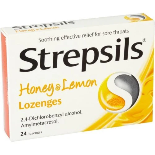 strepsils honey and lemon 24 tab 