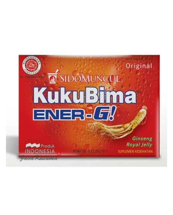 kukubima energy drink with minerals 6 sachets 