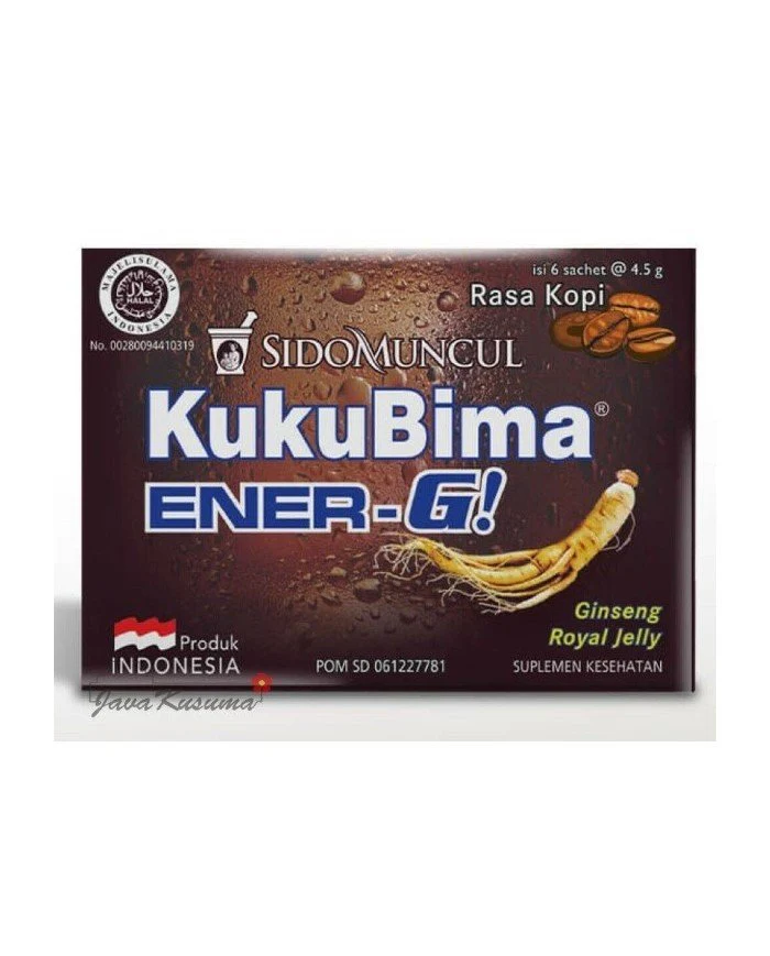 kukubima energy drink with minerals 6 sachets 