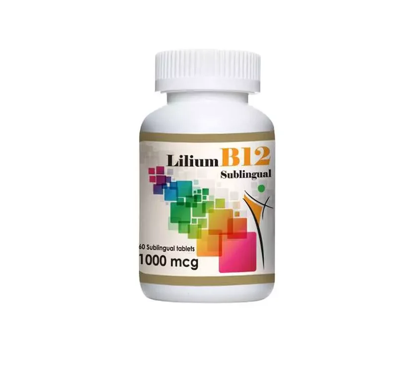 lilium b12 sublingual 1000mcg / 60 tabs 