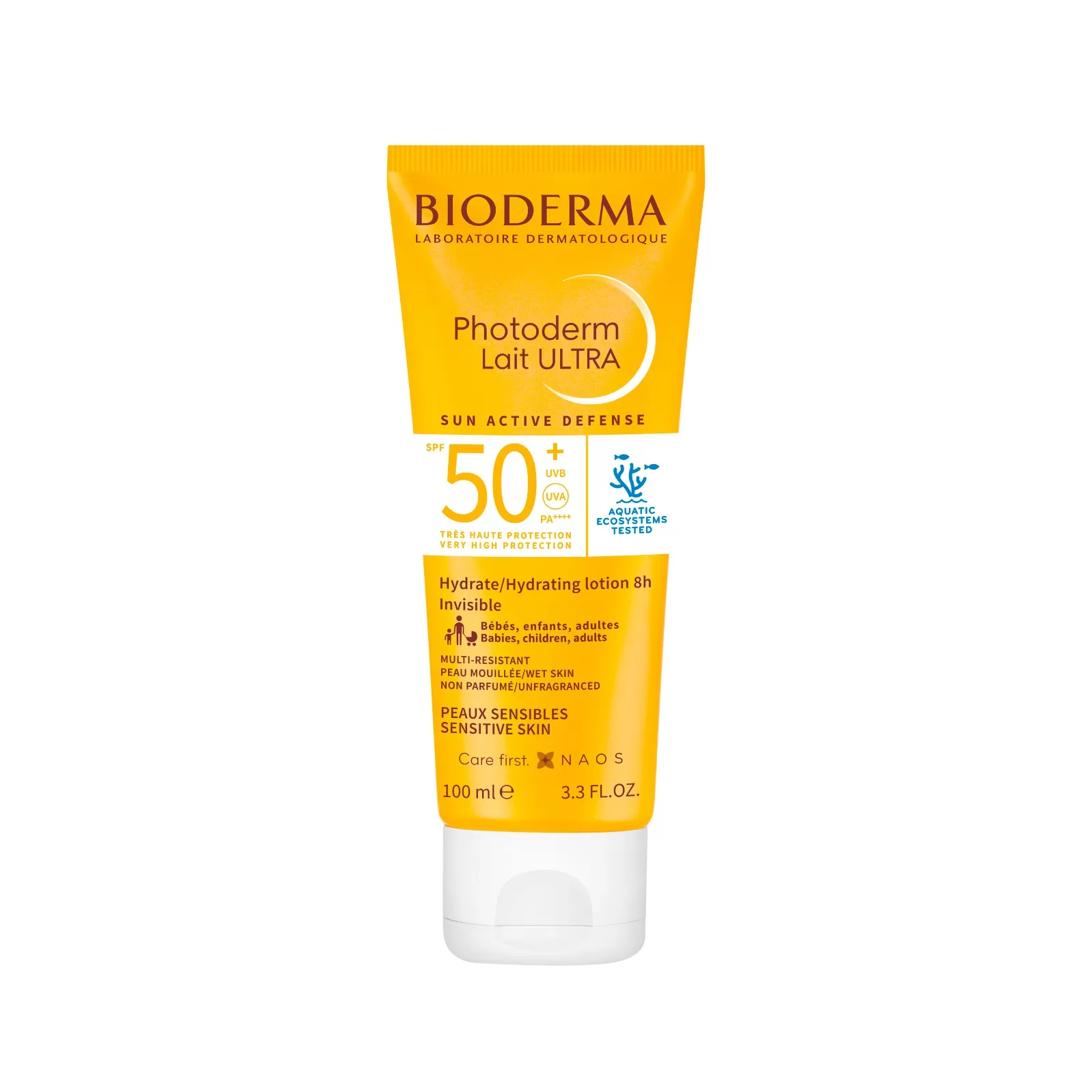 Bioderma Photoderm Lait Ultra Spf50+ Lotion 100ml واقي شمس للجسم والبشرة الحساسة