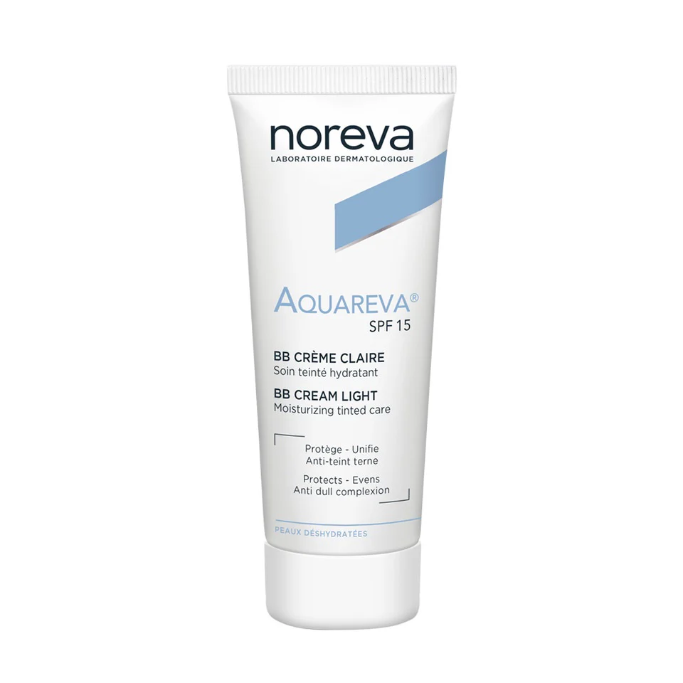 Noreva Aquareva Golden BB Spf15 Light Cream 40ml  كريم بي بي للبشرة الجافة