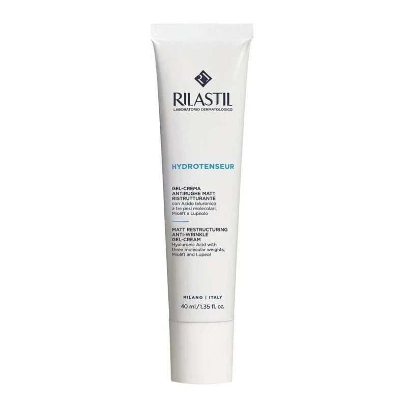 Rilastil Hydrotenseur Restructuring Matt Gel Cream 40ml جل كريم معالج ومكافح للتجاعيد
