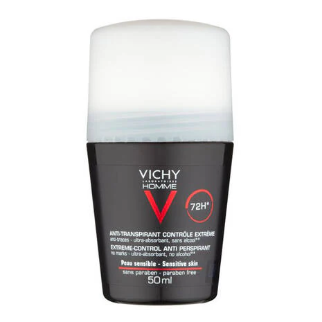Vichy Homme 72hr Deo Roll On 50ml