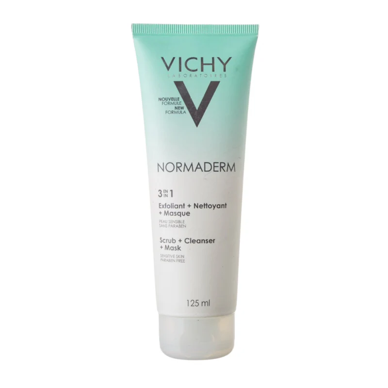 Vichy Normaderm 3 in 1 Cleanser 125ml 
