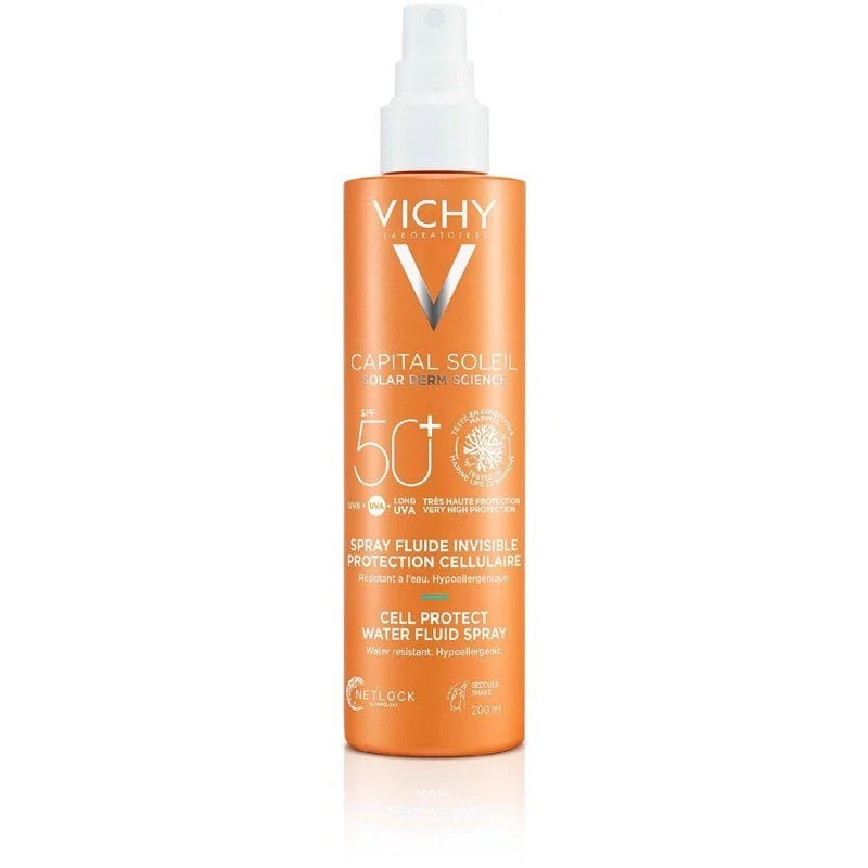 Vichy Capital Soleil Spf50+ Invisible Fluid Spray 200ml