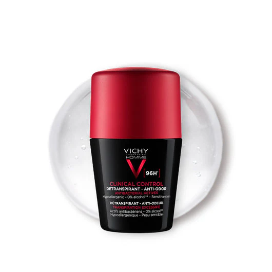 Vichy Homme Clinical Control 96h Deo Roll on 50ml 