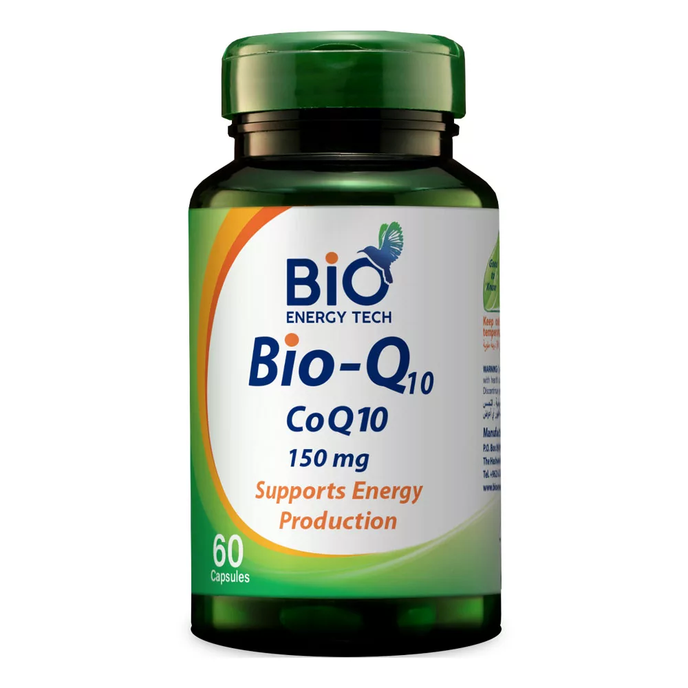 Bio-Q10 Coenzyme Q10 150 mg | Energy & Heart Support | 60 Capsules | Halal Certified