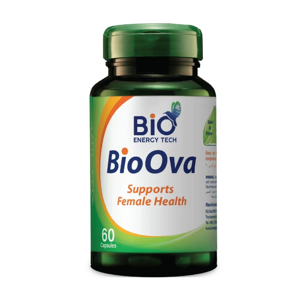 Bio Ova | Comprehensive Women’s Reproductive Health Support | 60 Capsules | Halal Certified