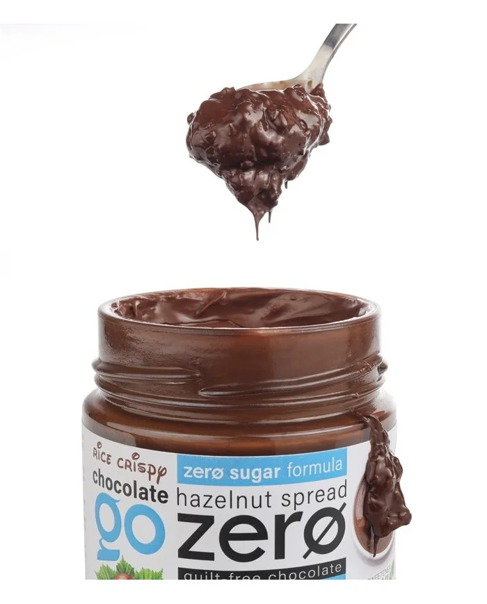 Go Zero Chocolate Spread Rice Crispy Chocolate