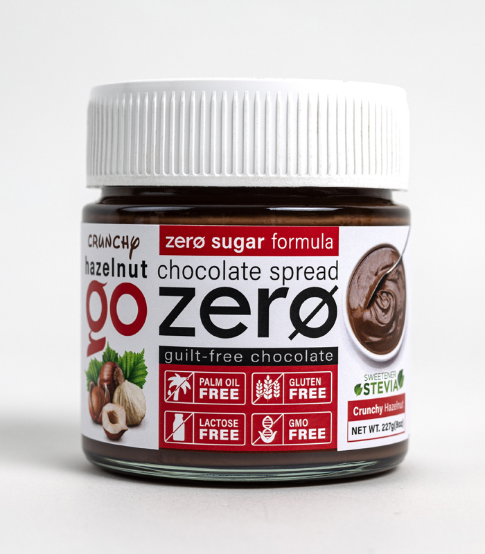 شوكلاته صحية Go Zero Chocolate Spread Crunchy Hazelnut 227g