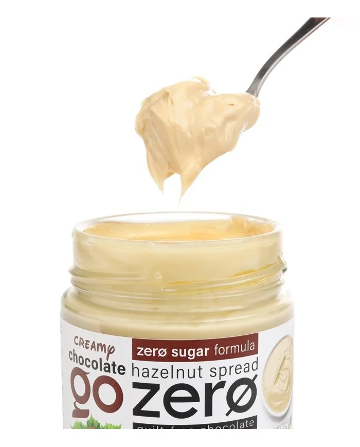 Go Zero Chocolate Spread White Creamy Chocolate 227 gram