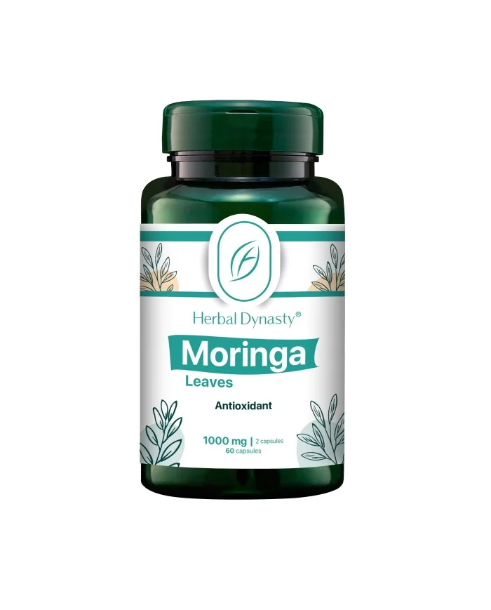 Moringa Leaves 500mg 60cap Herbal Dynasty