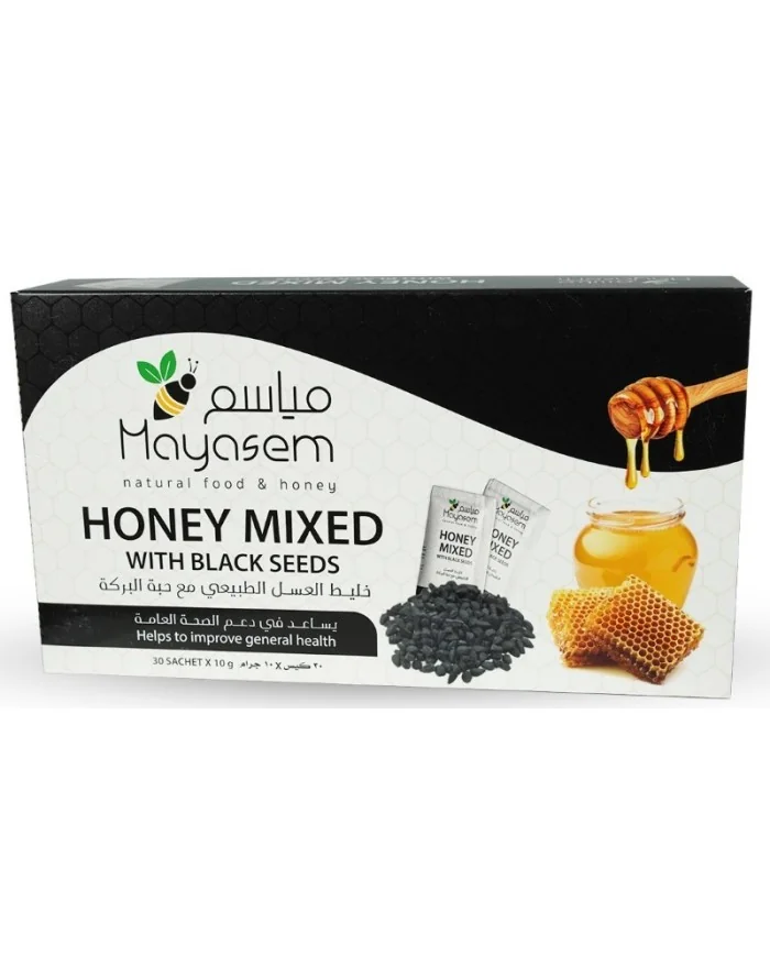 Honey mixed with Black Seeds 30 sachet Mayasem