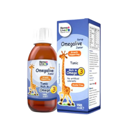 Omegalive Growth Supporting Junior Syrup 150ml