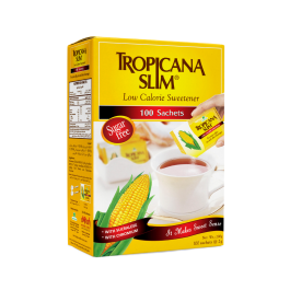 Tropicana Slim Low Calorie Sweetener 100 Sachets