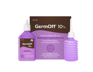 غسول المهبل Germ Off 10% Medicated Vaginal/Douche 125ml