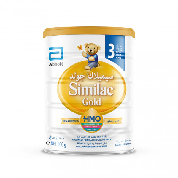 Similac Gold Baby Milk 3 , 800 Gram , 1 - 3 Years Old