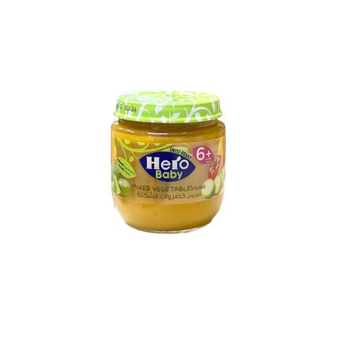 hero baby mixed vegetables puree 125g