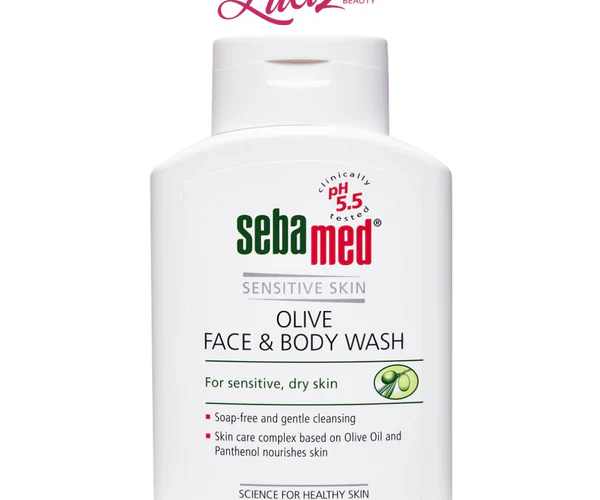 SEBAMED - Olive Face & Body Wash For Sensitive And Delicate Skin 200Ml