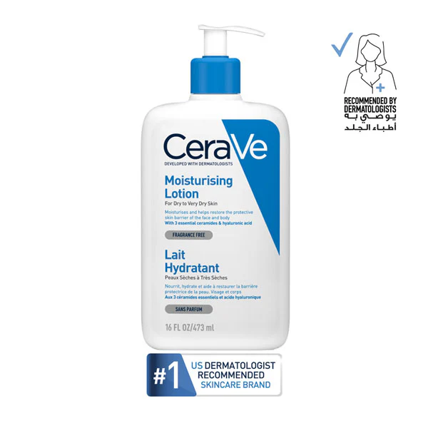 Cerave Moisturizing Lotion for Dry to Very Dry Skin with Hyaluronic Acid 236ml