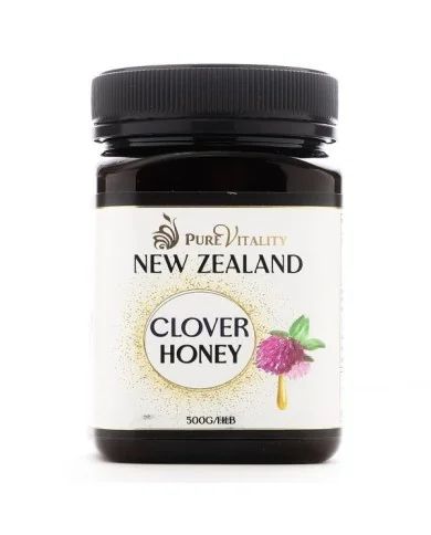 New Zealand Clover Honey 500g Pure Vitality