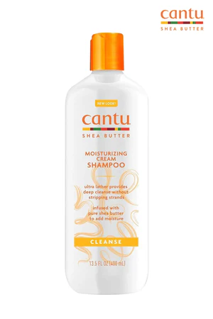 CANTU SHEA BUTTER MOISTURIZING CREAM SHAMPOO 13.5oz