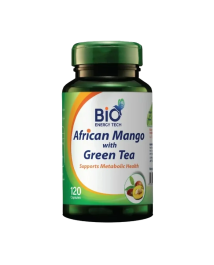 Bio Energy Tech African Mango with Green Tea 120 Capsules