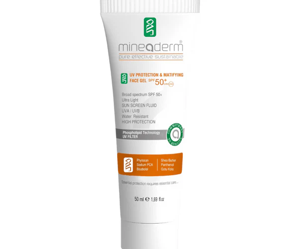 Mineaderm UV Protection & Matifying Face Gel SPF50+ 50ml